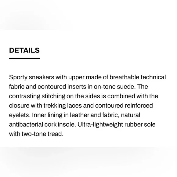 NWT Flower Mountain SOLIN UNI
Suede and technical fabric sneakers - Light grey - Picture 7 of 15